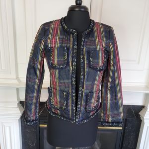 J. CREW TARTAN PLAID JACKET